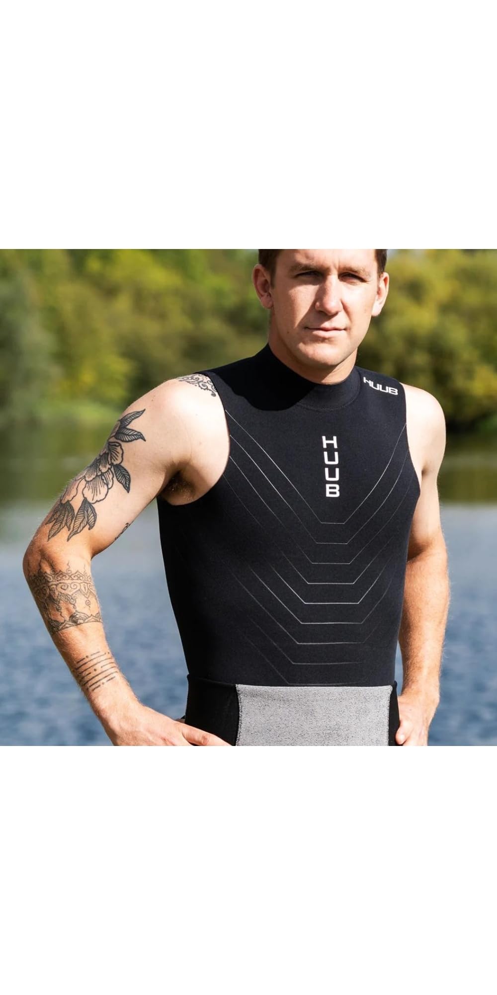 Huub 2024 Neopren Weste NEOVEST - Schwarz