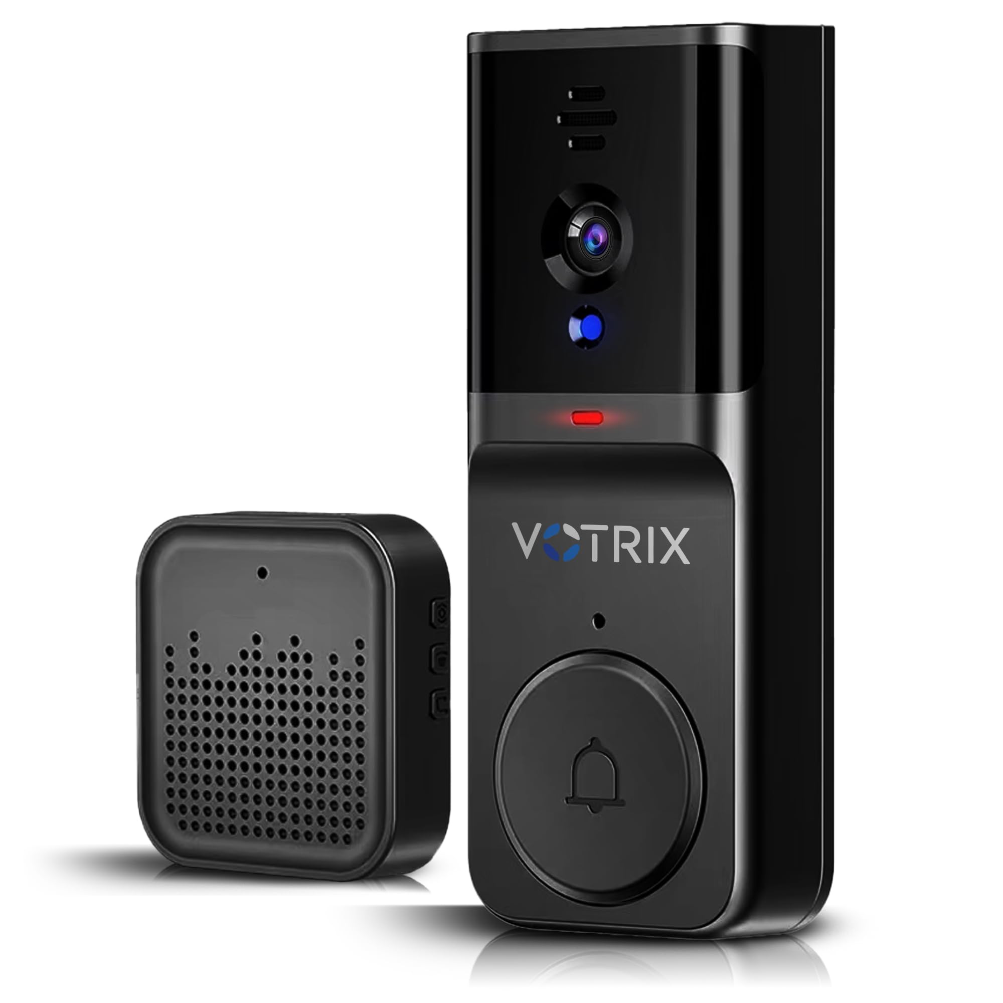 Votrix Black Smart Video Doorbell