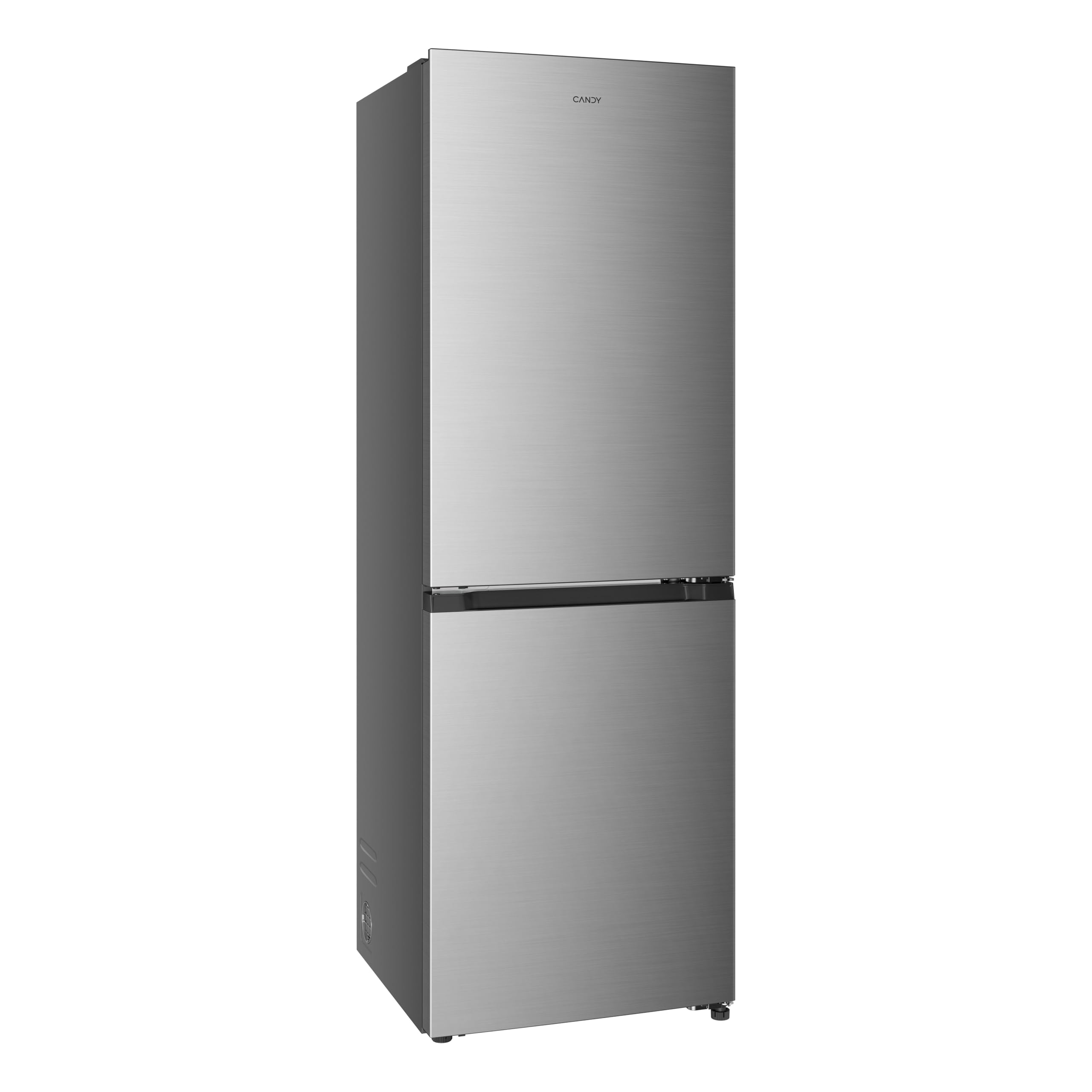 CANDY Fresco Style CNCQ2T6S18DX, Frigorífico Combi, Ancho 59,5cm, Altura 185cm, 315L, Total No Frost, Motor Inverter, Cajón Humidity, Control Digital Interno, Luz LED, Puertas Reversibles, Inox