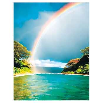 Amazon.co.jp: 海 アートパネル(縦) (F6, 海30) ハワイ