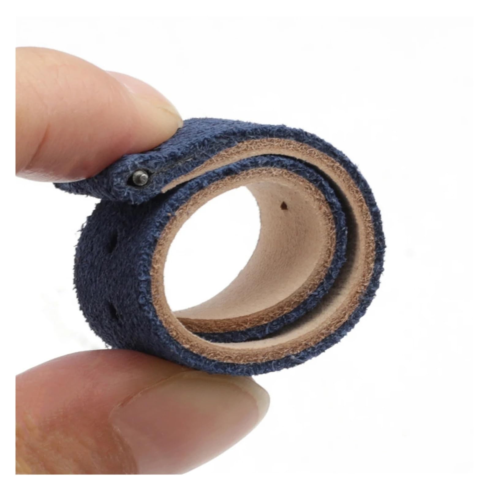 Ręcznie Robiony Pasek Do Zegarka Z Miękkiego Zamszu, Dwuwarstwowy, W Kolorze Brązowej Kawy, Z Szybkim Zapięciem, Wymienny, 18 Mm, 20 Mm, 22 Mm, 24 Mm