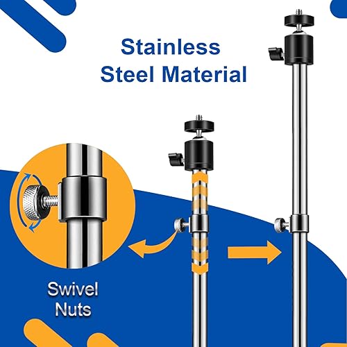 Miniatura 3 de Adfitjo Paquete de 4 soportes para cámara Trail