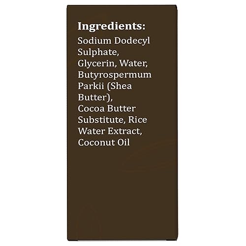 Miniatura 4 de TERRAFIQUE Barra de champú de agua de arroz, aroma cítrico, barra de champú de arroz con manteca de cacao, champú en barra de arroz para el