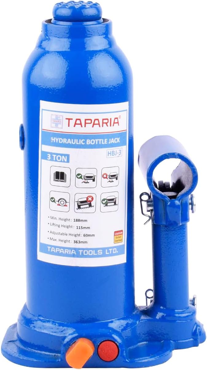 Taparia Hydraulic Bottle Jack, 2 Ton (Hbj 2) Amazon.in Home Improvement
