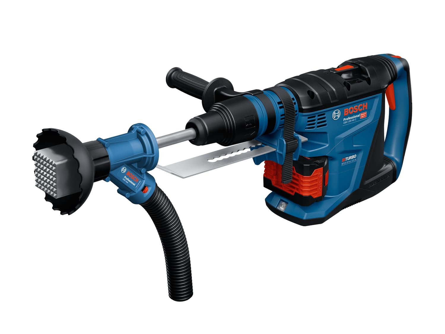 Bosch Professional sistema de aspiración de polvo GDE max (para SDS max, sistema Click & Clean, compatible con martillos SDS max, martillos perforadores y demoledores SDS max)
