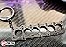 Pro Spec Imports: 2JZ Head gasket keychain, exact miniature, solid metal, for Toyota Supra A80 Mk4, Aristo, Crown, Chaser, Soarer, Lexus IS300, SC300, GS300, 2JZGTE & GE accessories gift