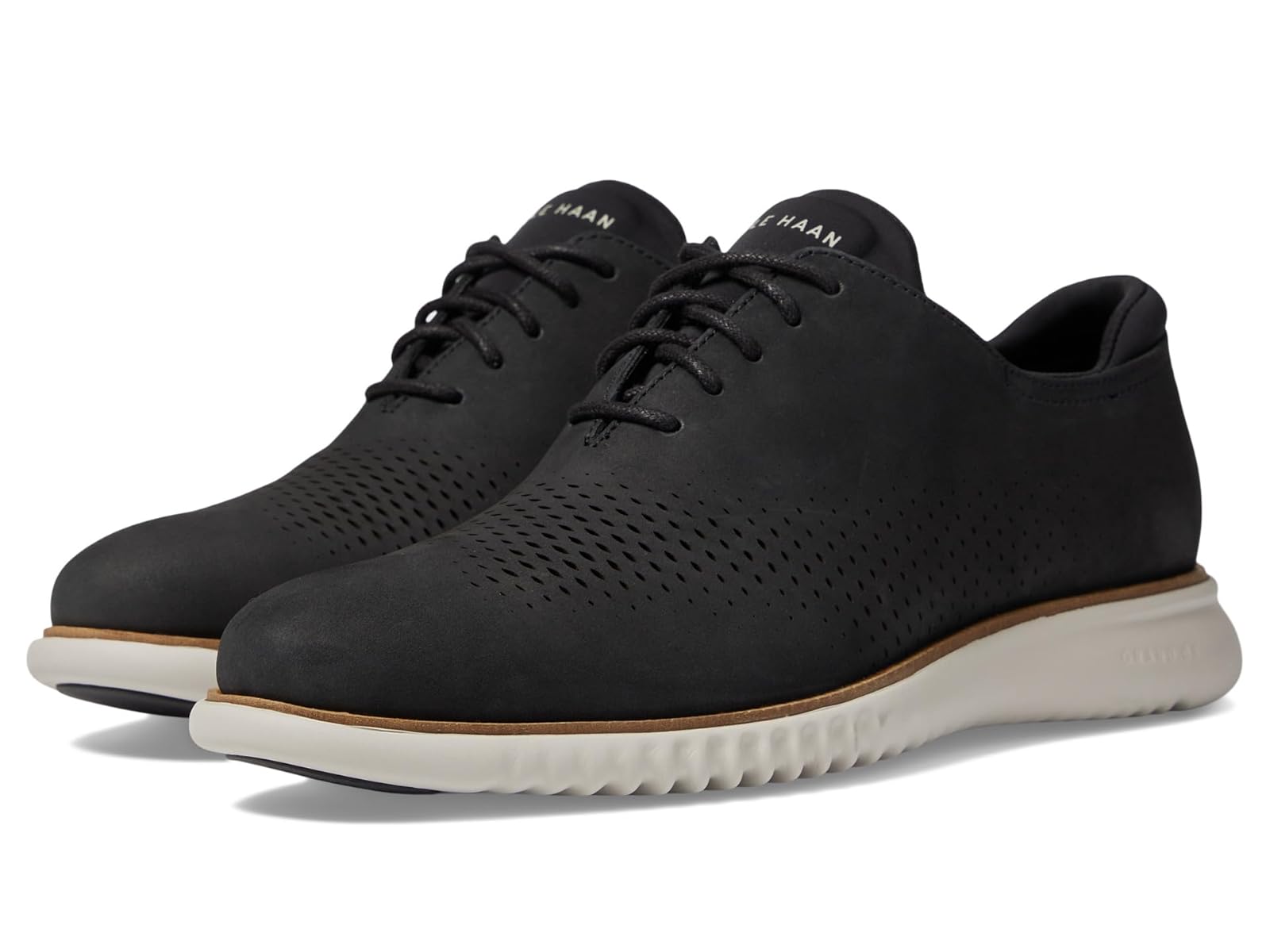 Oxfords para hombre Cole Haan 2.Zerogrand punta de ala láser forrado Oxford - Imagen 8 de 78