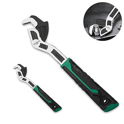 groword 2Pcs Adjustable Wrench, Auto Size Adjusting Wrench,0.6