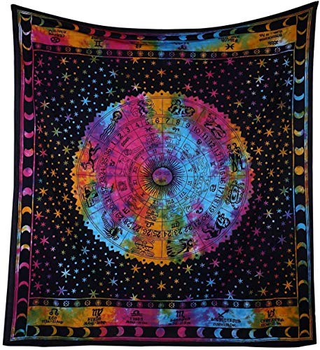 Tissu mural ethnique en pur coton finitions soignées 213 cm