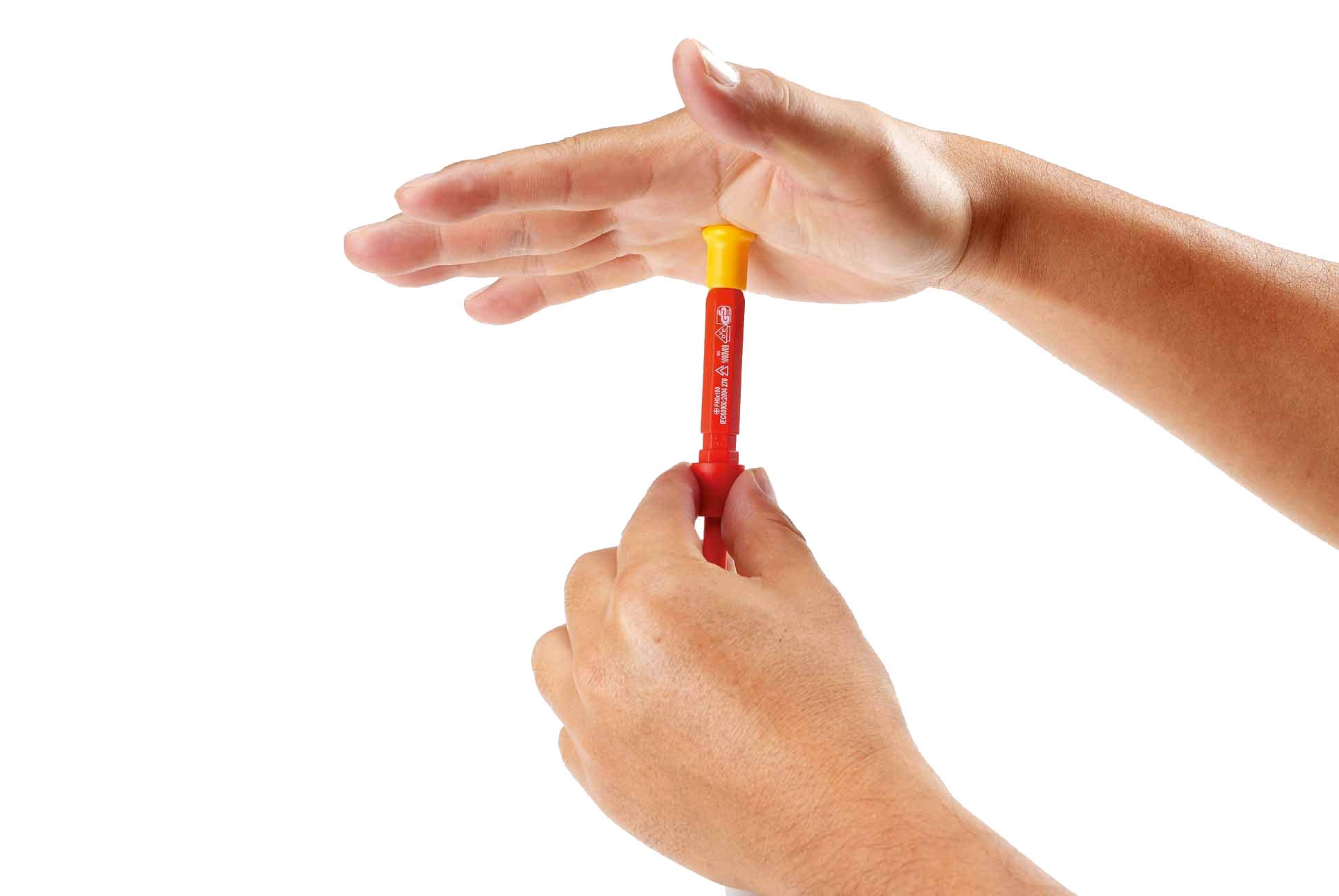 Set di 14 cacciaviti isolati da 1000 V, lame intercambiabili, tester