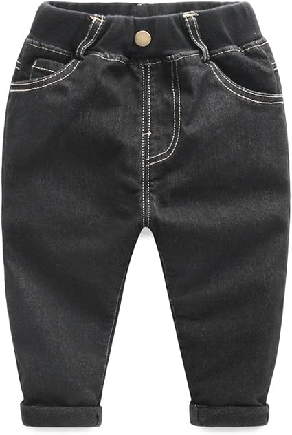 Mud Kingdom Toddler Boys Jeans Fleece 