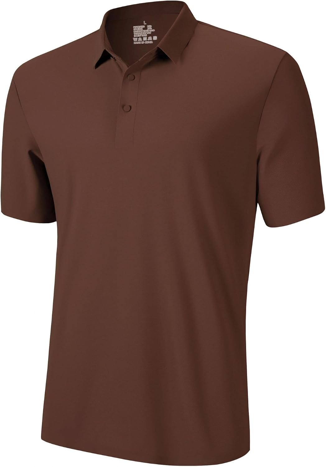 Zhuqing Dry Fit Polo Shirts for Men Moisture Wicking Collared Short Sleeve Mens Golf Shirt for Athletic Casual