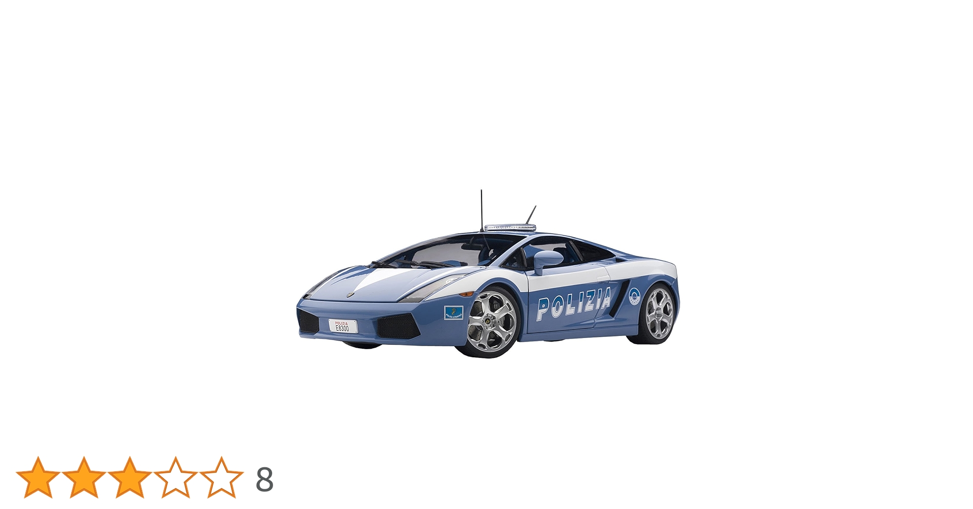 Amazon | AUTOart 1/18 ランボルギーニ ガヤルド ポリスカー