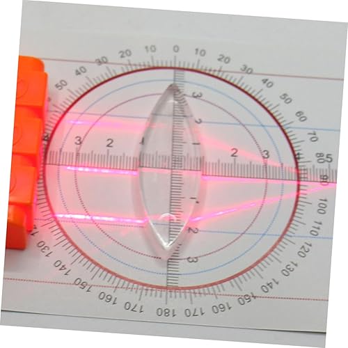 Miniatura 9 de LOPUNER Multifunction Optical Experiment Kit Convex Lens Triangular Prism and Light Source Physics Refraction and Reflection Demonstration Tool for
