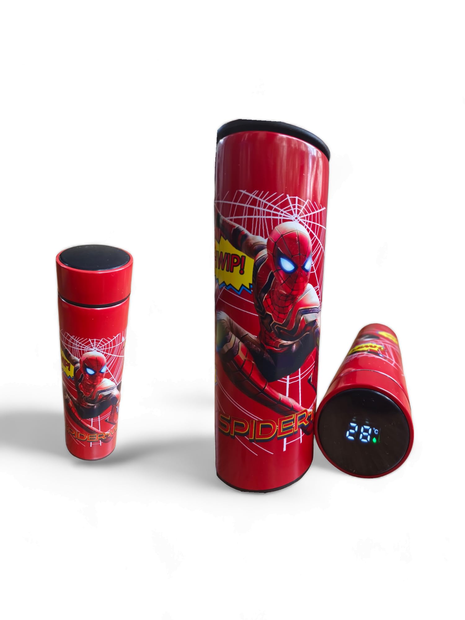 KRAFT COLLECTIONS Temperature Smart Vacuum Insulated Thermos Water Bottle with LED Temperature Display 304 Stainless Steel Perfect for Hot and Cold Drinks