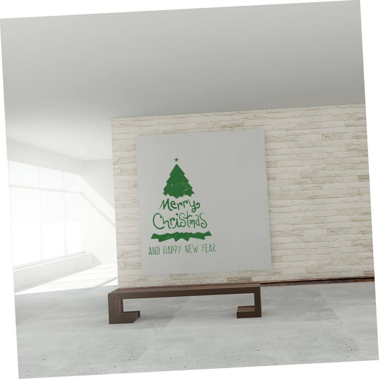 TOPBATHY 10 Hojas Vinilo decorativo árbol de navidad Adhesivo de ventana de árbol de Navidad pegatinas decorativas para ventanas adornos navideños christmas tree Decoración navideña