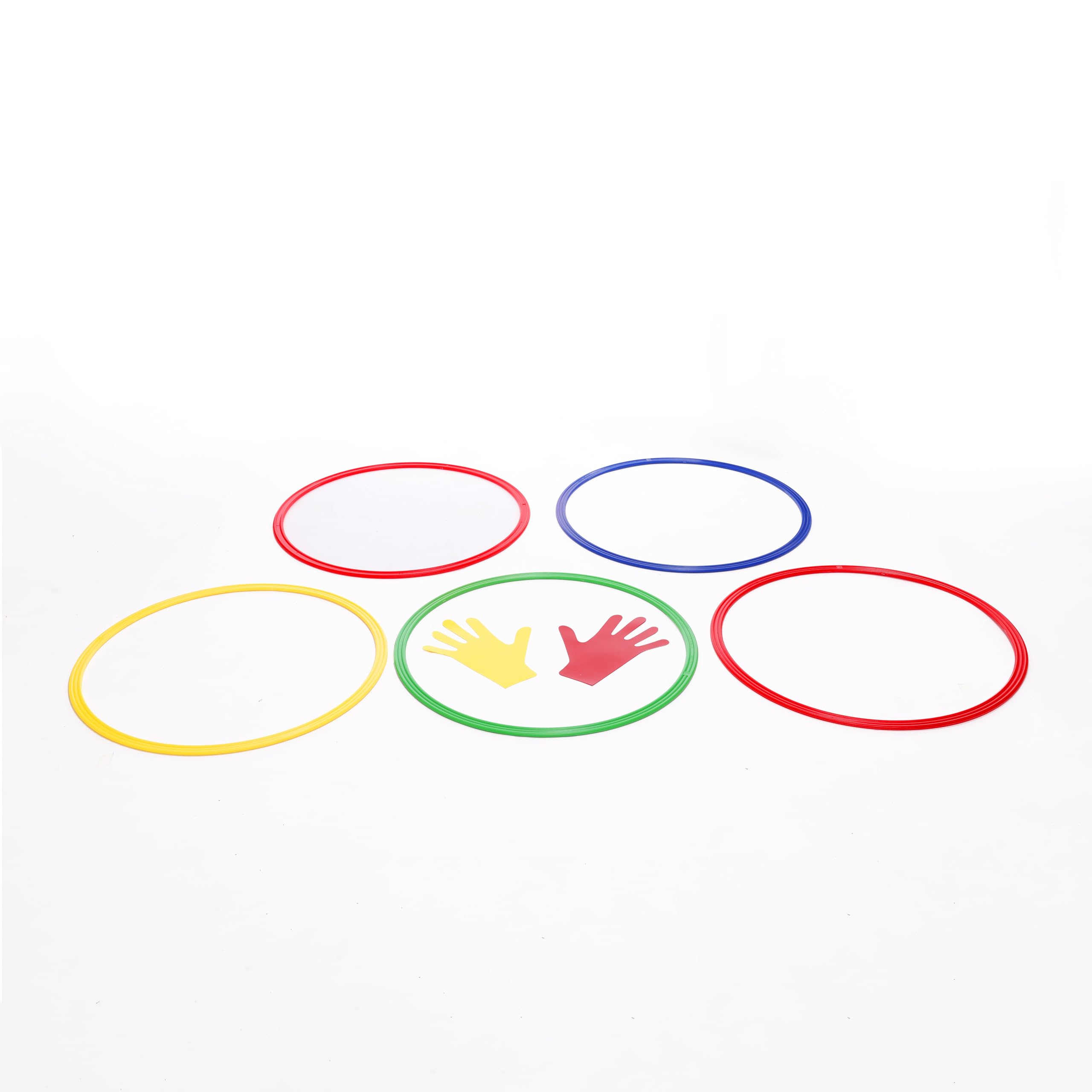 Kit Psicomotorio Modello C - Set 25 Pezzi per Attività Motoria per Bambini | Gioco da Esterno Include Aste, Coni, Cerchi e Accessori, Materiale Atossico, Ideale per Sviluppo Fisico, Attività Creativa
