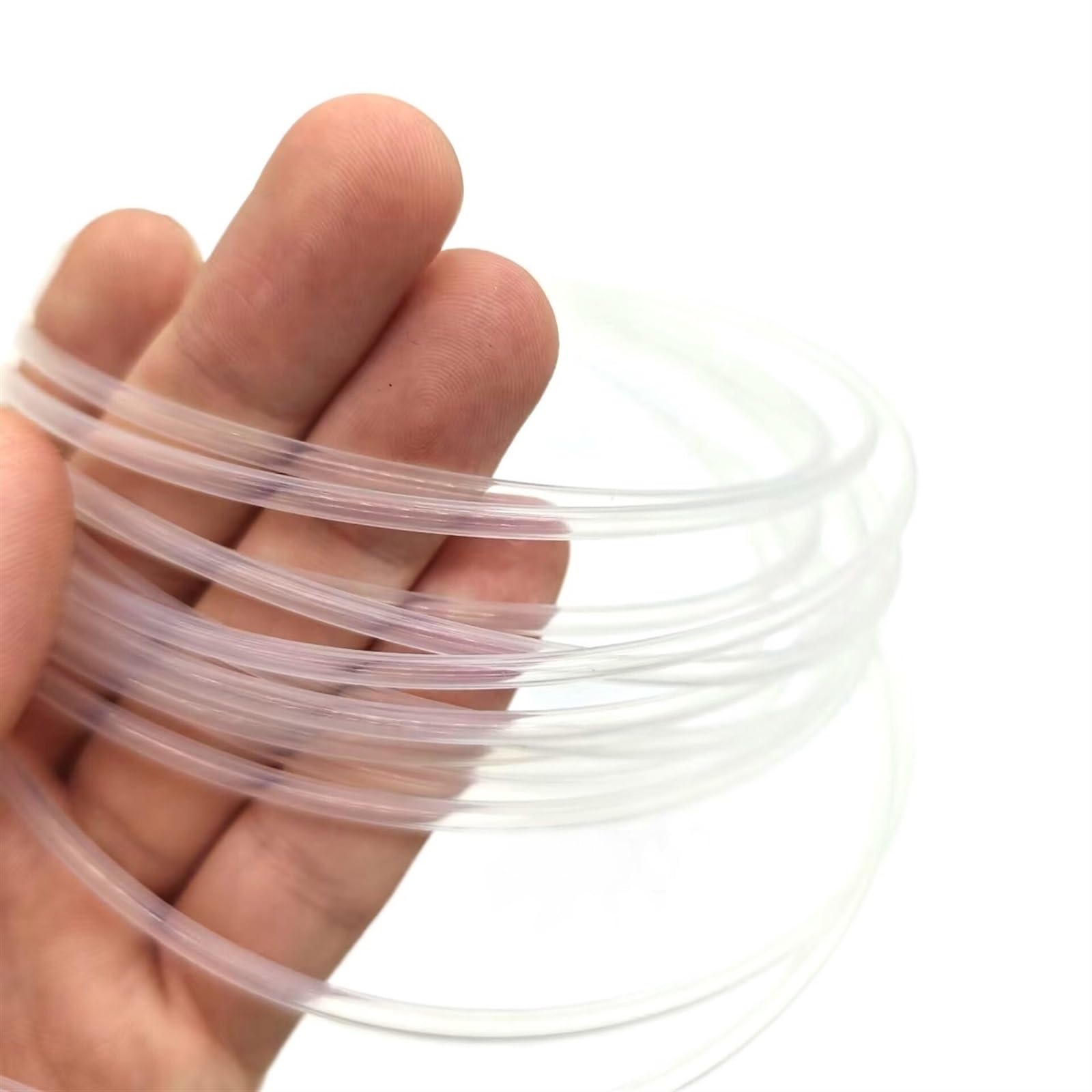 heat shrink tubing Diameter 0.5mm to 15mm PTFE Heat Shrink Tube 1.7:1 Shrinkage Ratio 260℃ High Temperature Pipe 600V Translucent(1mm)