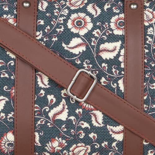 Image of ZOUK Vegan Leather Handmade Women's Handbags with double handles and detachable Sling Strap