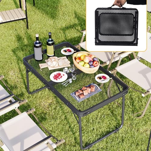 Table de gril portable pliable pour éviter les brûlures en camping - 3