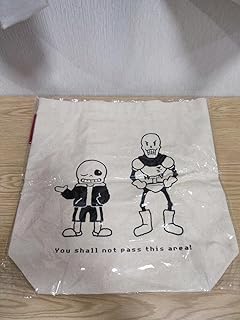 UNDERTALE Undertail Tote Bag, Bone Brothers' Challenge, Ante Bag