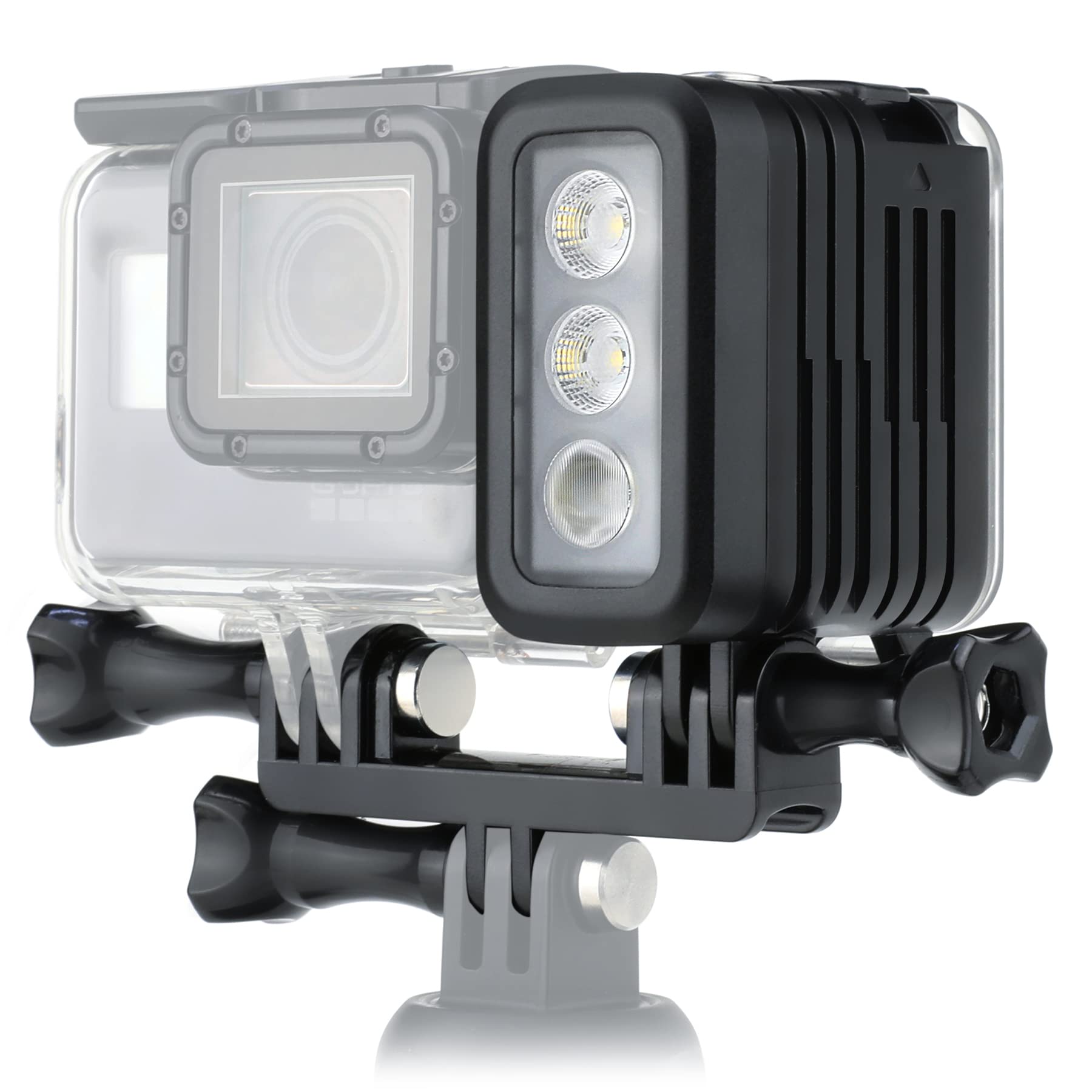 Andoer SL-101 Luce LED Subacquea 1800 LM 40m - 60 LED 5500K Con Filtri Per Action Cam GoPro E DSLR