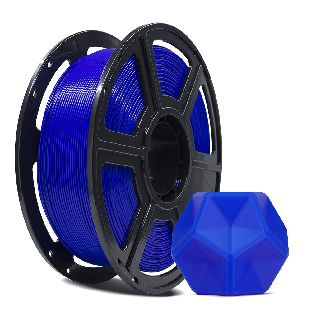 FLASHFORGE Filamento per stampante 3D, filamento PLA PRO da 1,75 mm, bobina da 1 kg (1 kg), precisione dimensionale +/- 0,02 mm per stampanti 3D FDM, migliore tenacia e nessun annodamento (Blu)