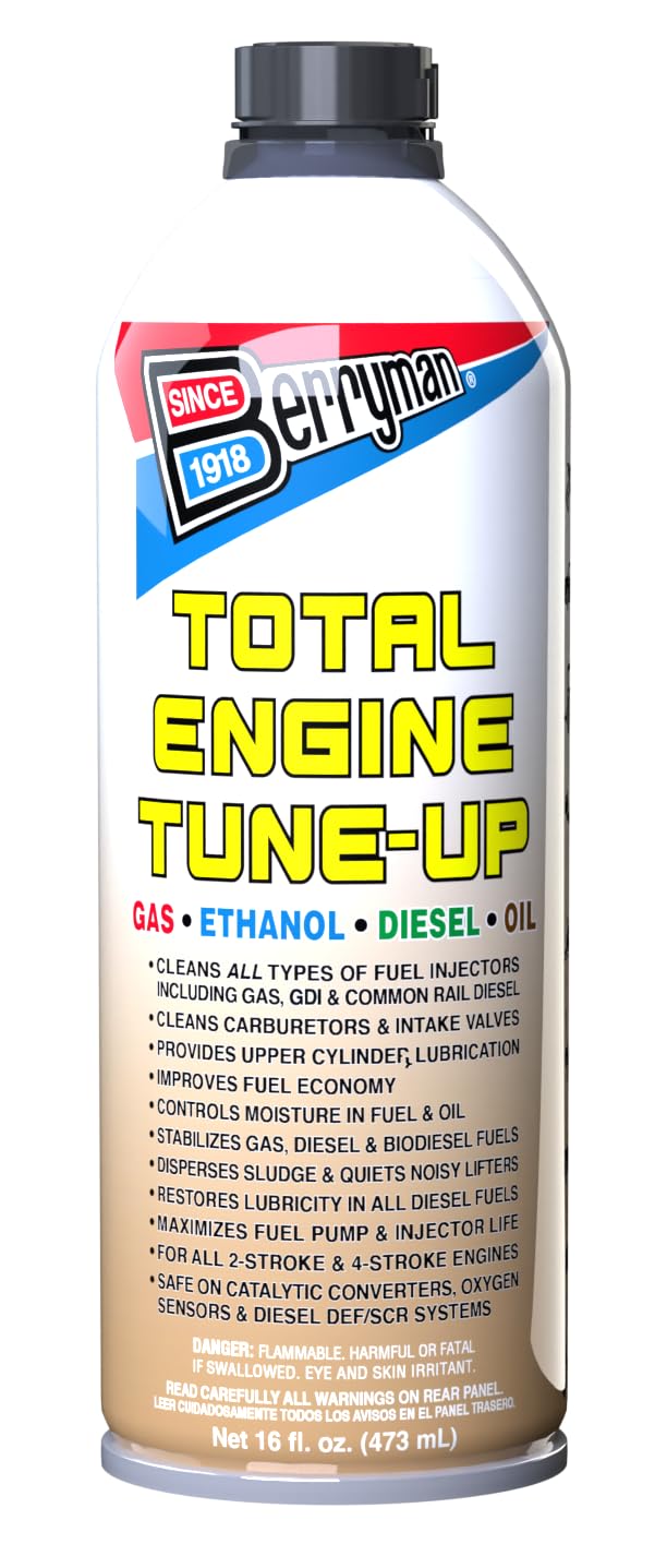 0316 Motor Tune Up for Gas and Diesel Easy Pour-in Can, 16-Ounce