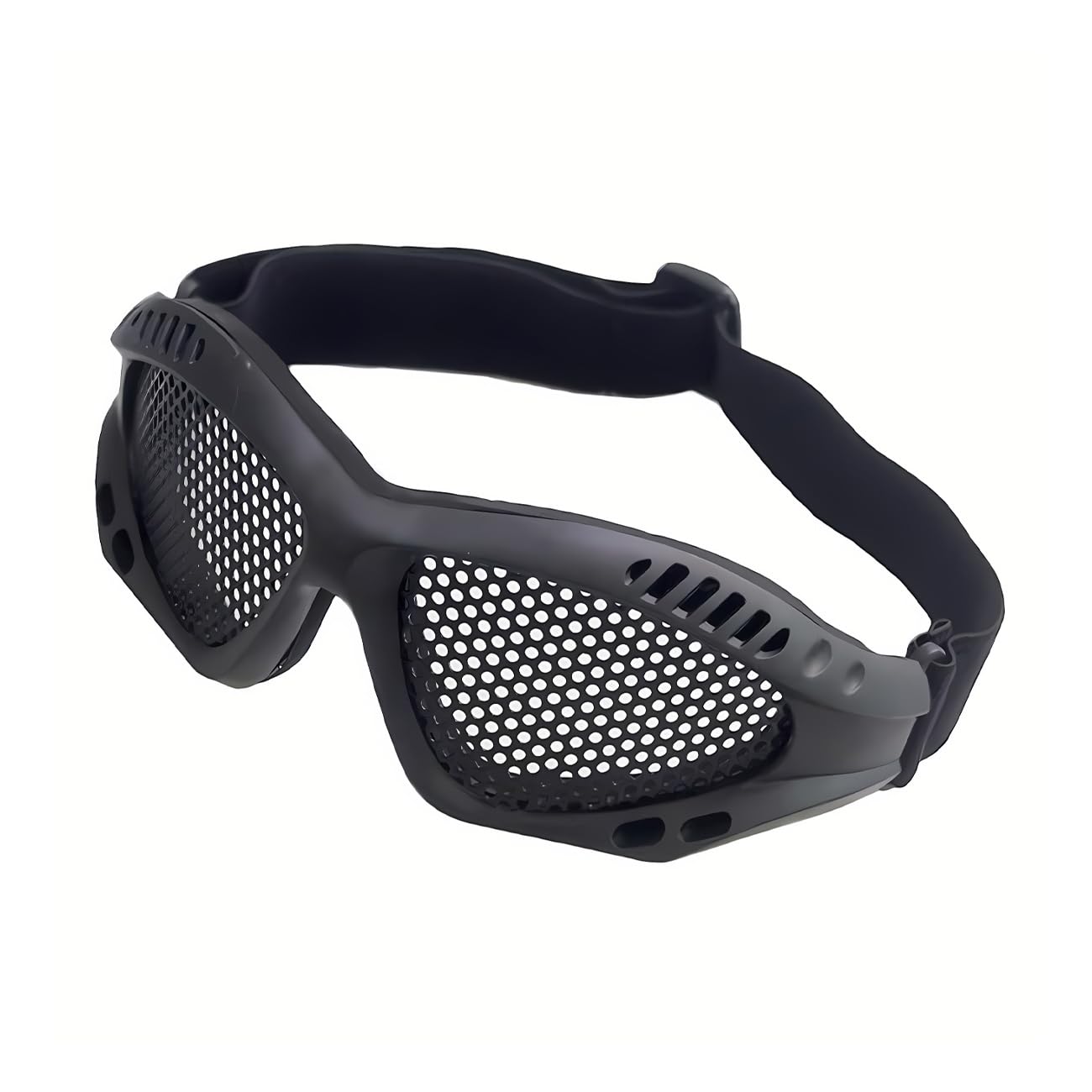 Wokyo Cs Safety Mesh Goggles High Density Metal Mesh Pattern Goggle Safety Glasses for Outdoor Games Sports Cycling