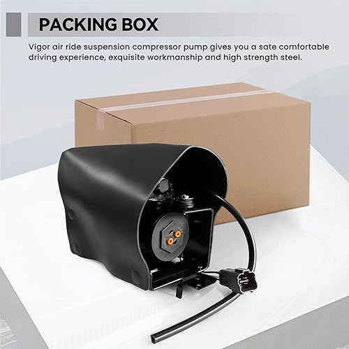 Miniatura 6 de Asamblea del compresor de aire de la suspensión de Vigor compatible con Infiniti QX56 Nissan Armada