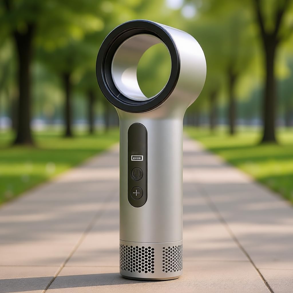 Multiple Purpose Standing Fan Featuring Covered Mechanism And Immediate Boost Feature