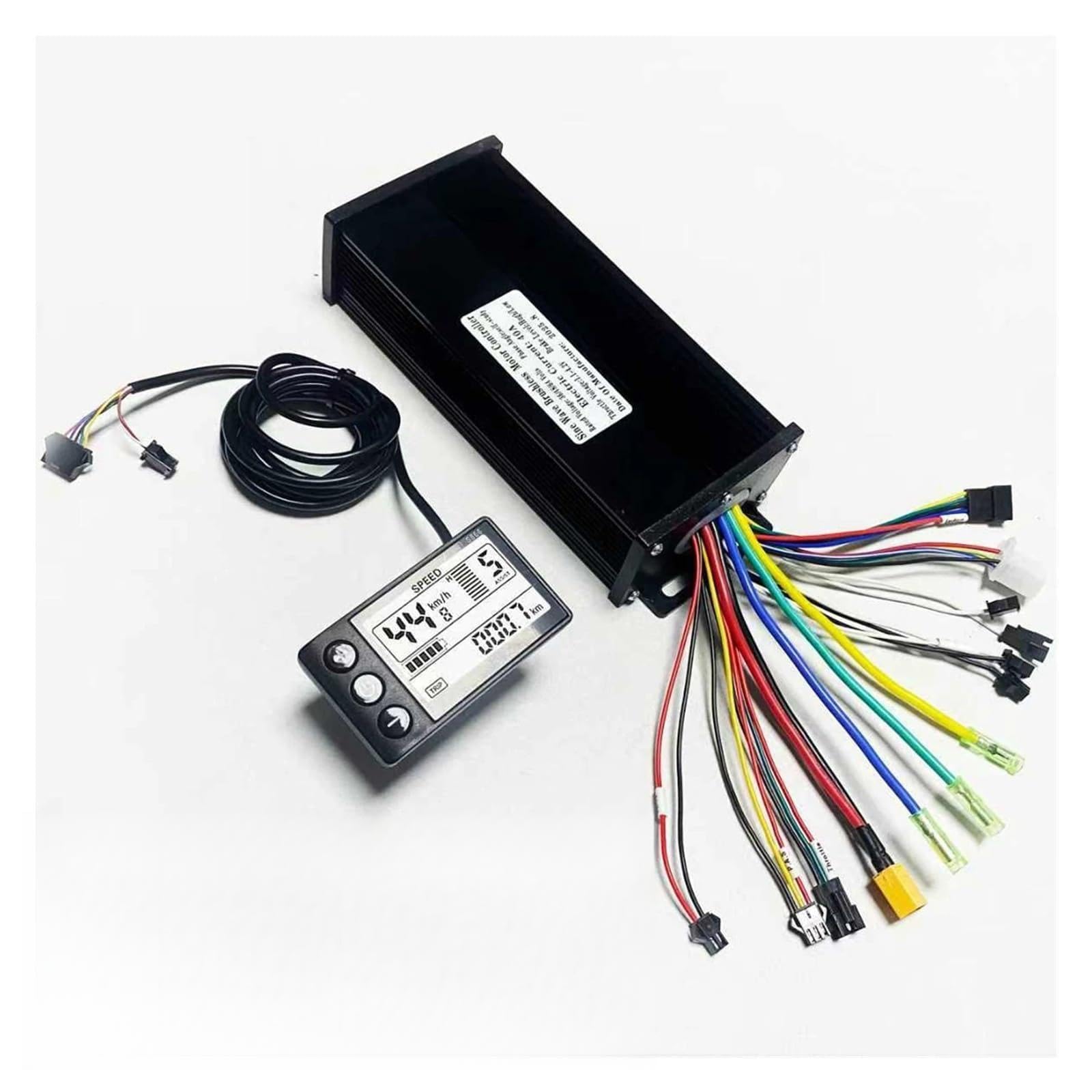 HHB18I 36V 48V 52V 64V 40A 3mode sine wave 1000-2000W brushless motor controller S866 LCD display