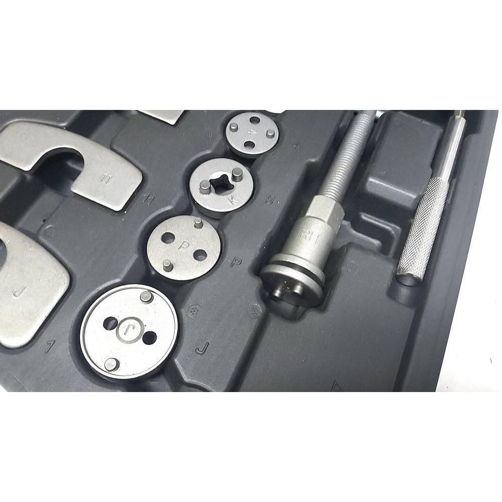 Trade Shop - Set 44 Pezzi Arretratore Pistoncini Freno Auto Pinze Pistoncino Freni A Disco