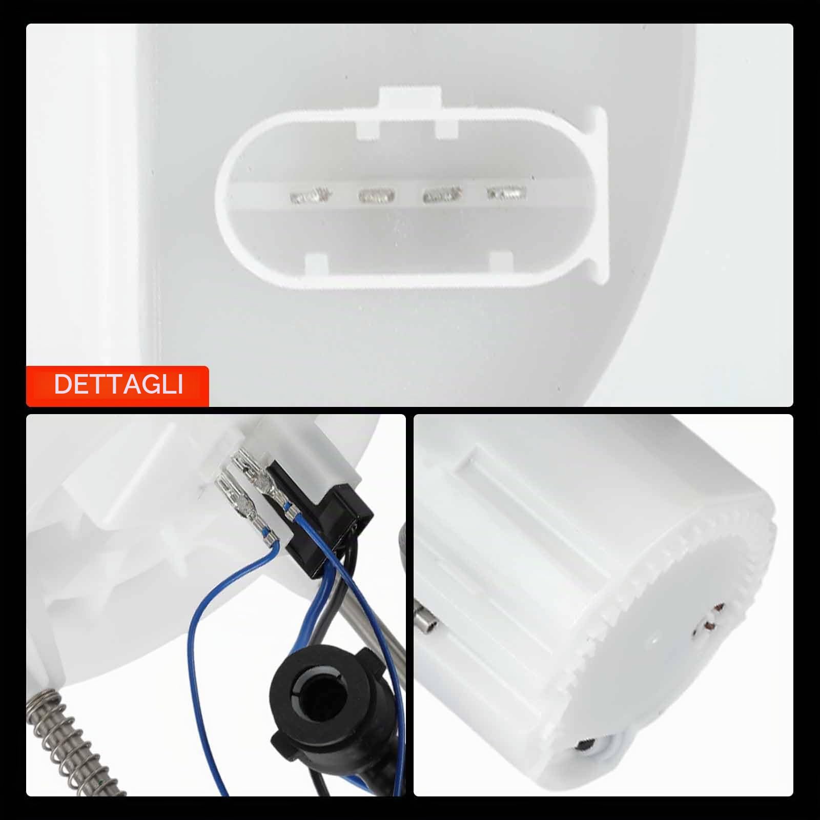 Frankberg Pompa del carburante pompa del diesel modulo dell'unità di | senza sensore di pressione, 4 pin, 1694700594; Compatibile con: Classe B W245, Classe A W169