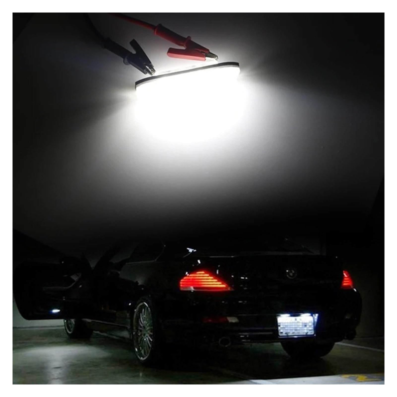 Coche Lámpara Numero Para Volvo S80 Para XC90 S40 Para V60 Para XC60 Para S60 C70 V50 XC70 V70 2 Luces LED Para Matrícula Coche Color Blanco Brillante Canbus