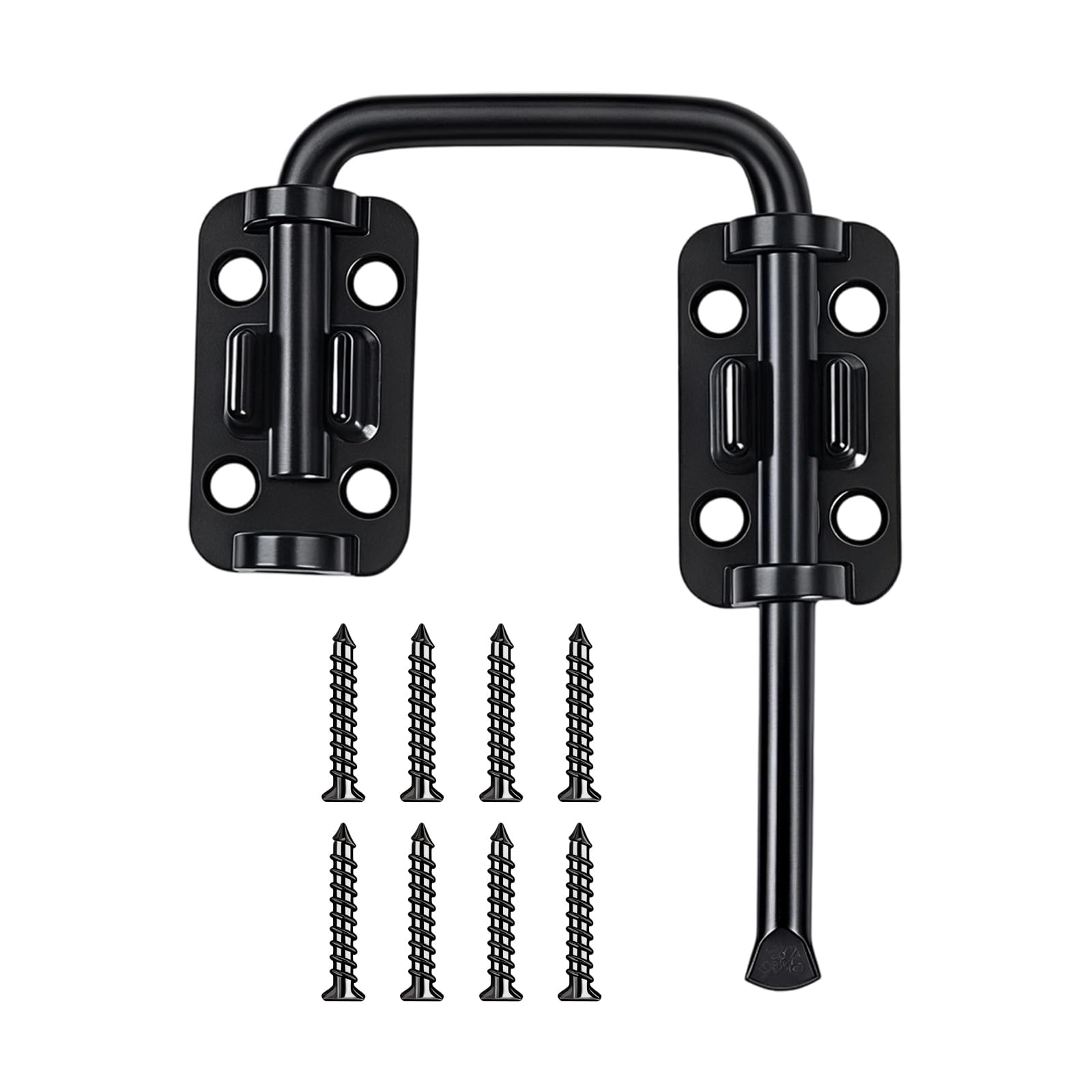 Quiet Operations Push Bolt Door Latches Rustproofed Door Buckles Drawer for Bedroom Bathroom Heavy Type Fastener