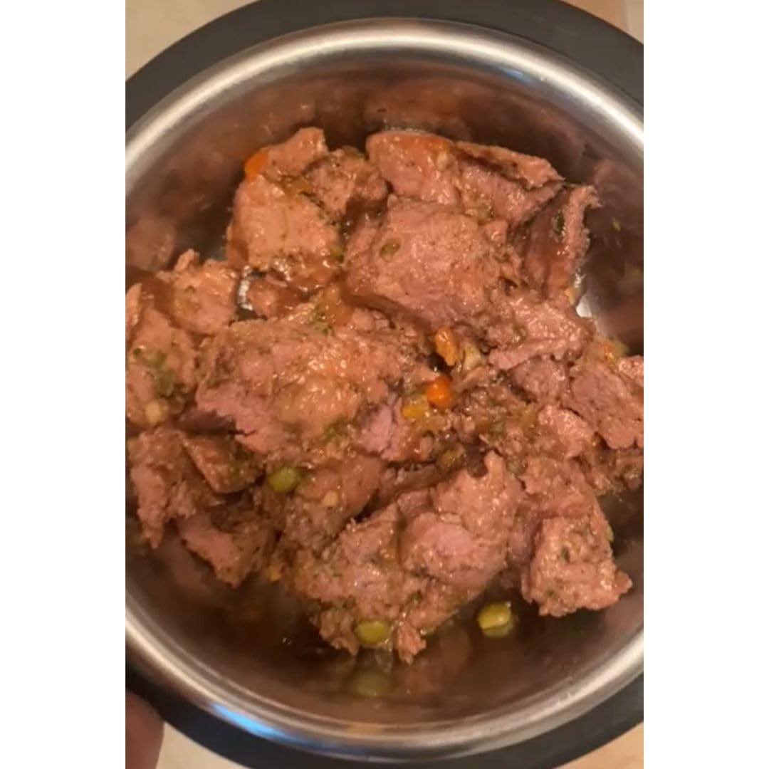 ANIMALUJOS Mix Comida Cocinada Casera para Perros y Cachorros, Sabores Salmón, Pavo, Pollo, Ternera, Caballo y Pato, 6 Unidades x 400g - 100% Natural y Sin Aditivos - Fidelis