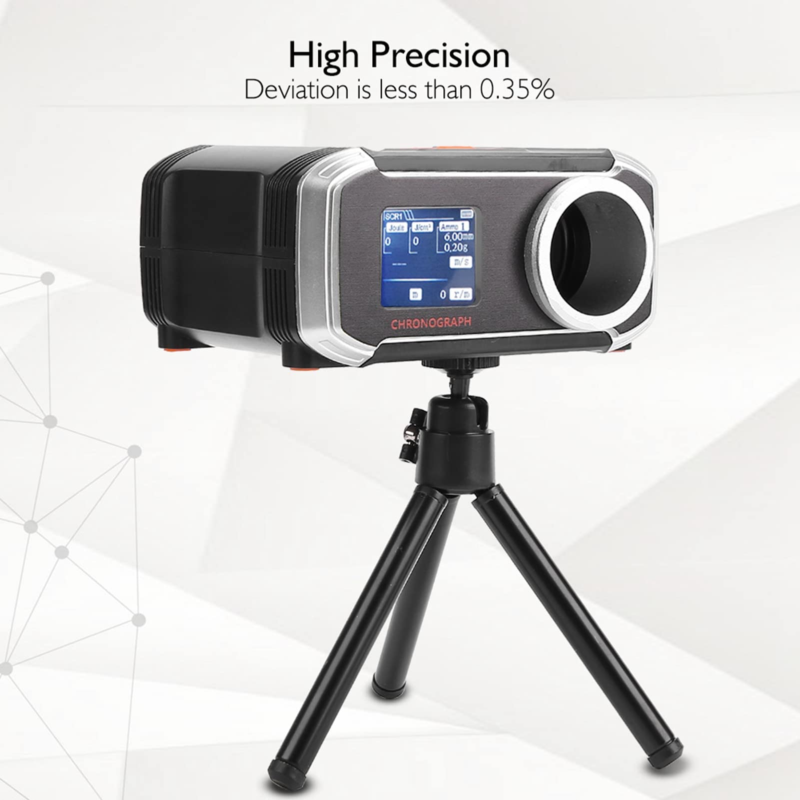 NDNCZDHC Speed Tester, Bluetooth Timing Tester for Air Gun Ball Paintball BB Shooting Air Gun Accessories