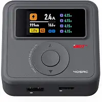 ISDT Carregador 405AC RC 60W, carregador de bateria LiPo, carregador CA para bateria modelo RC