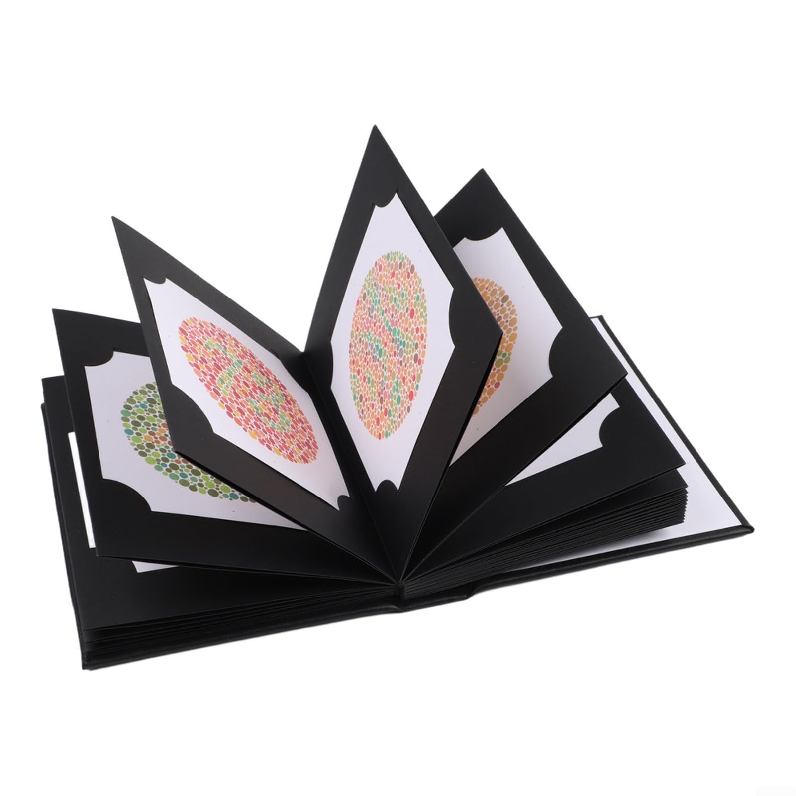 Ishihara – Livre de test de daltonisme – Édition 2024 – Kit de dépistage de la vision optométrie à 38 plaques pour détection de carence rouge-vert pour un usage clinique et domestique