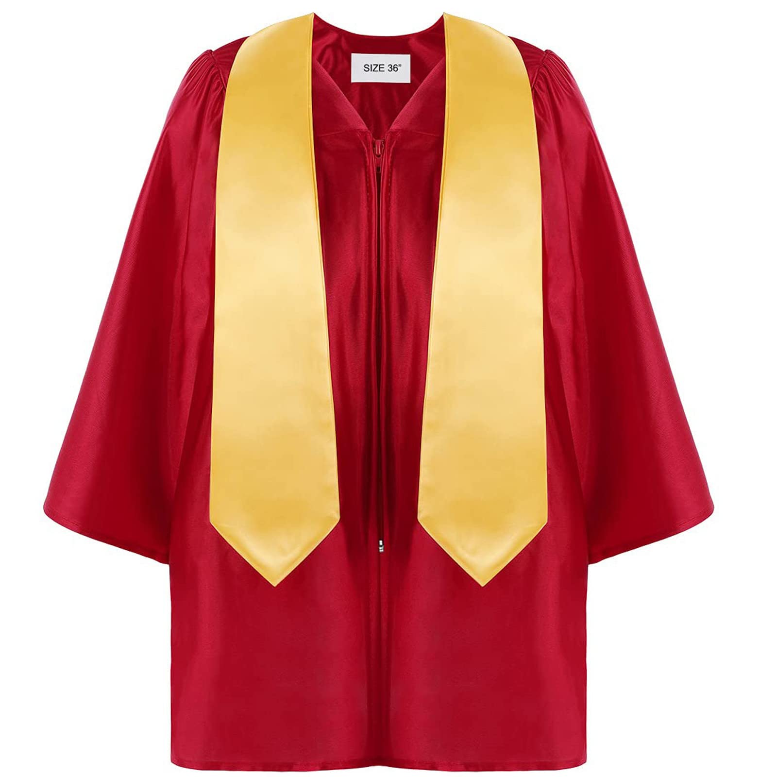 Kids Graduation Cap and Gown Set Unisex Kindergarten Preschool Graduation Outfit for Boys and Girls Fancy Dress Bachelor Robe Stage Performance School Ceremonies Costume Age 2-12 Years