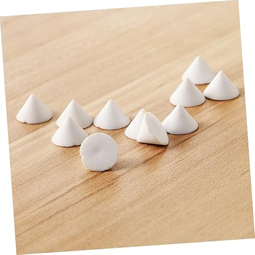 Miniatura 2 de 60 piezas de arcilla de cerámica para uñas, horno refractario de cerámica, soporte refractario, uñas de arcilla, suministros de horno, uñas de horno