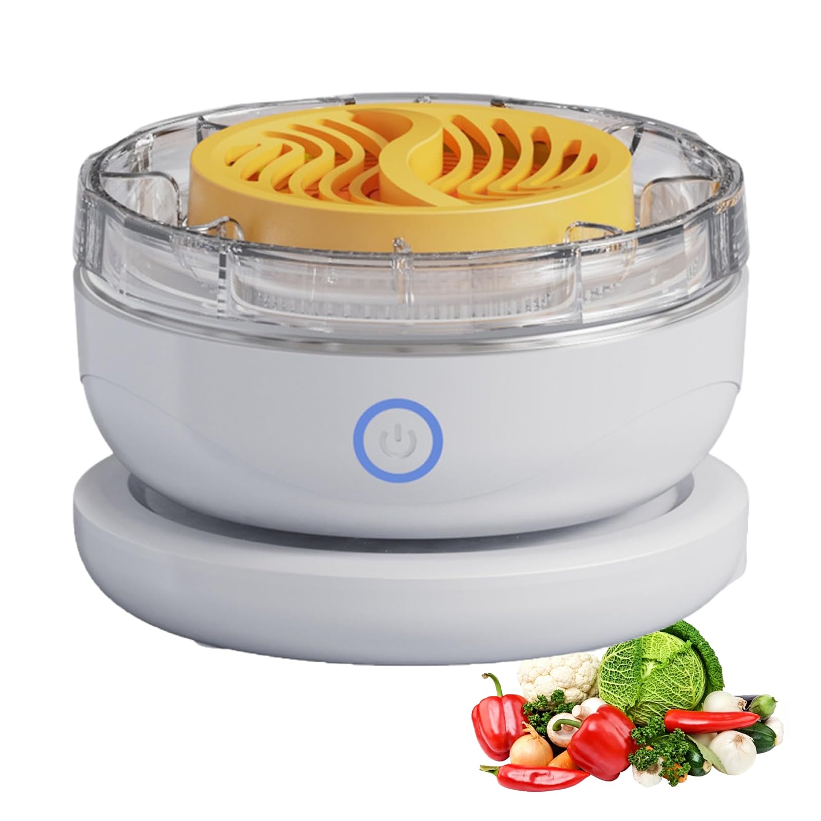 Limpiador inalámbrico de frutas con purificación de iones hidroxilo de 360 grados