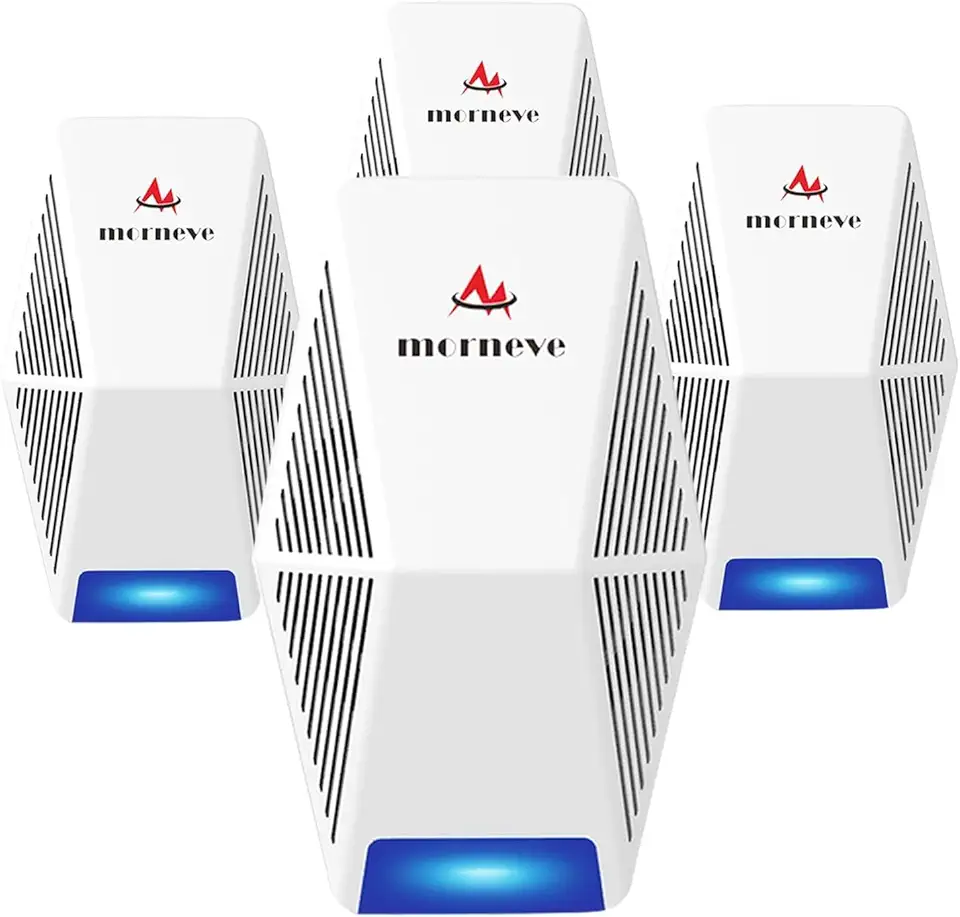 Pest Control Repeller 4-Pack, Upgraded Intelligent Plug-in Pest Repeller for Mouse, Insect, Cockroach, Mice, Spider, Bug, Ant, Mosquito, Rodent & Rats Indoor Use Repeller