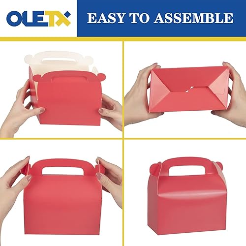 Miniatura 18 de Paquete de 30 cajas de regalo de fiesta negras, cajas de regalo, cajas de regalo de papel a dos aguas con asas. Perfecto para cumpleaños, baby Negro