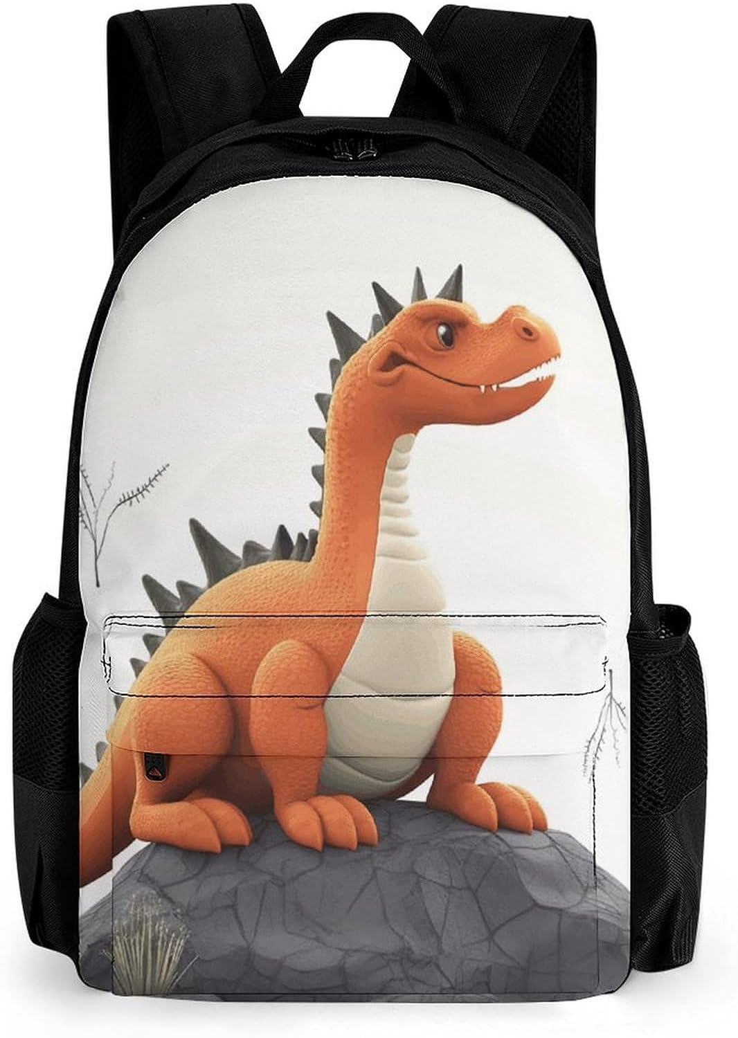 Portable Dragon Animal Backpack with Front & Side Pockets
