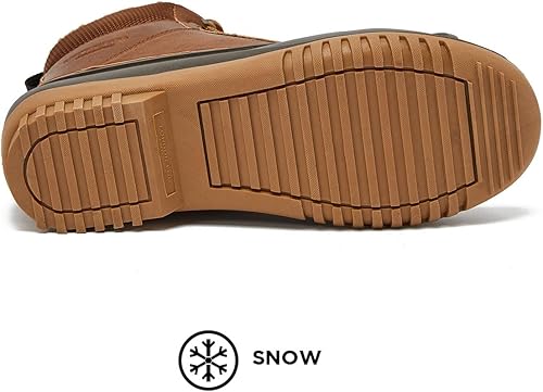 Miniatura 5 de London Fog Botas de pato Aspen para hombre, impermeables, aisladas, para lluvia y nieve para hombre