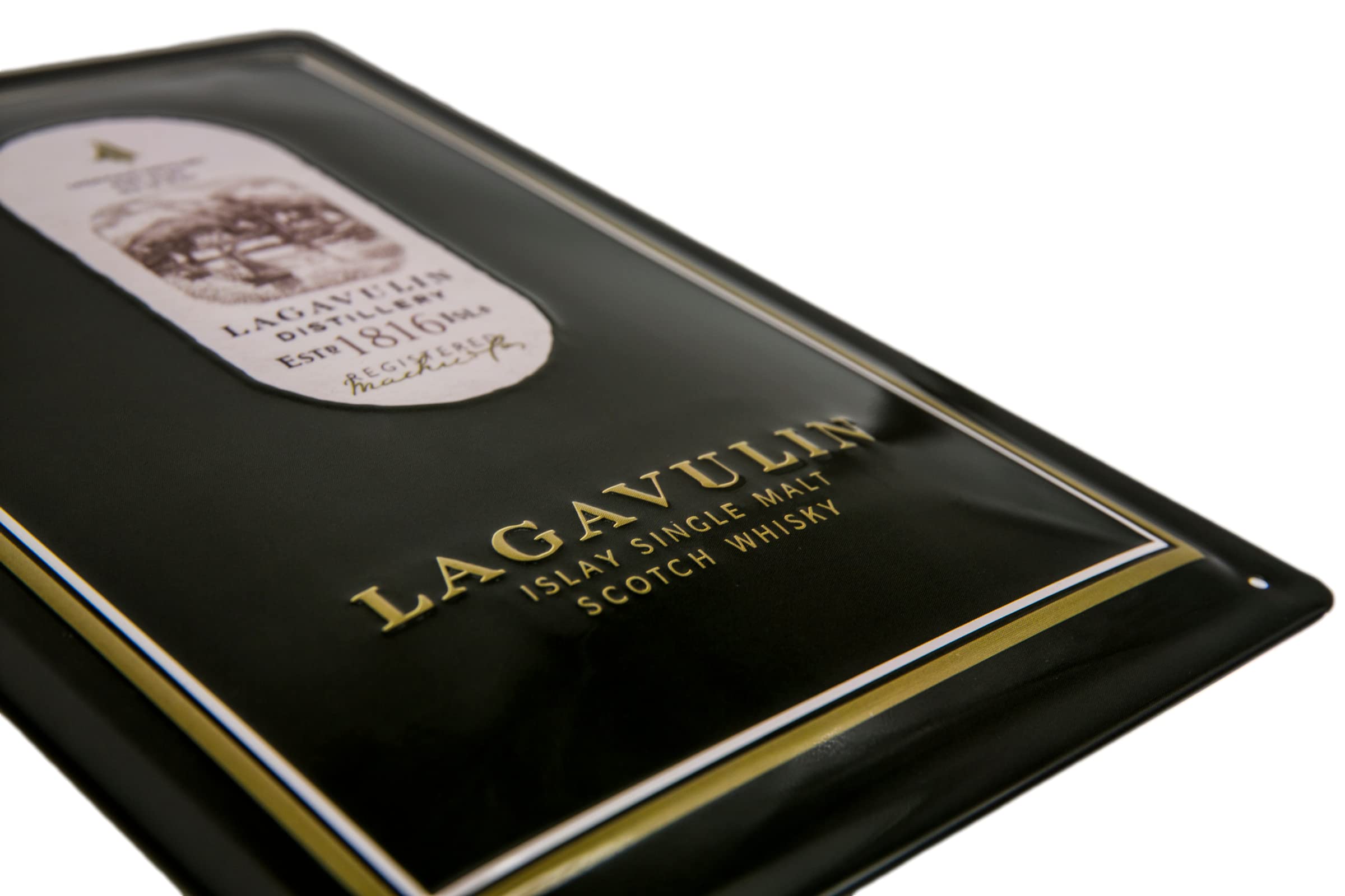 Retro Whisky Tin Sign Suitable for Lagavulin Single Malt Scotch Lovers and Connoisseurs - Image 3