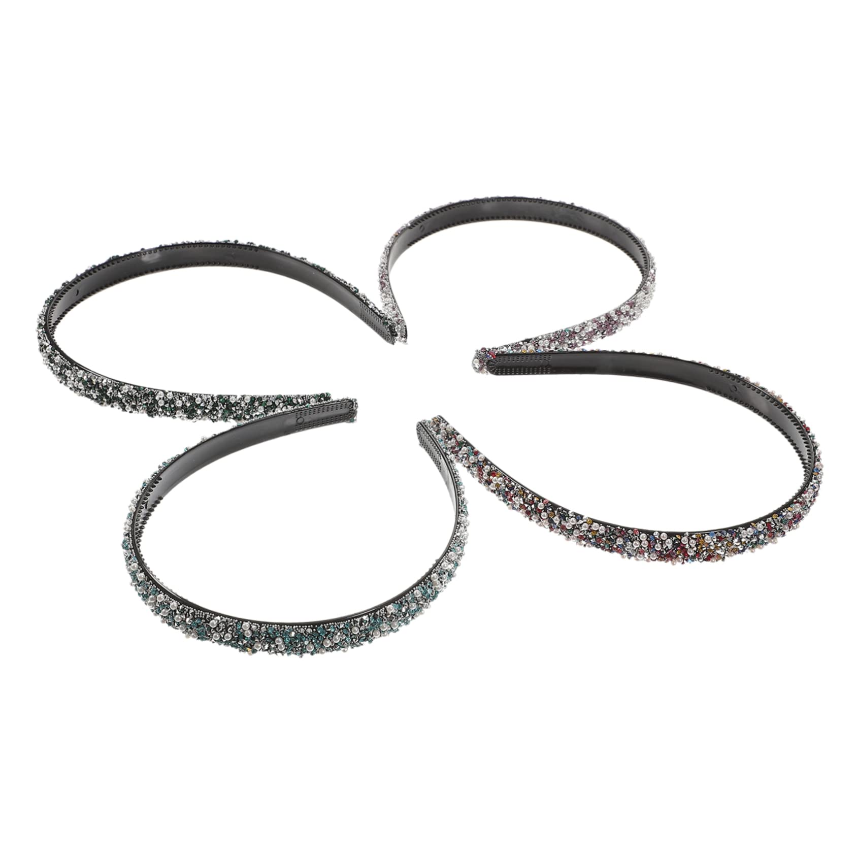 MAGICLULU 12piezas Diadema De Perlas y Brillantes Para Novias De Accesorios Elegantes Para Bodas y De Para y Cumpleaños