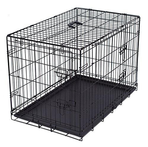 top paw 42 double door crate